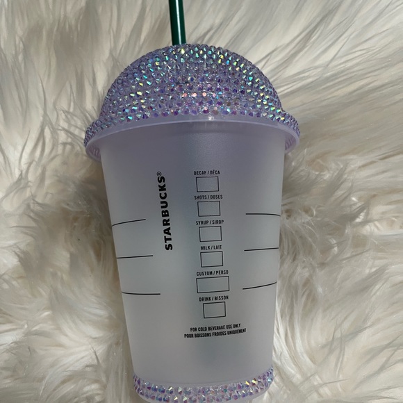 Custom blinged Starbucks dome grande tumbler - Picture 5 of 5